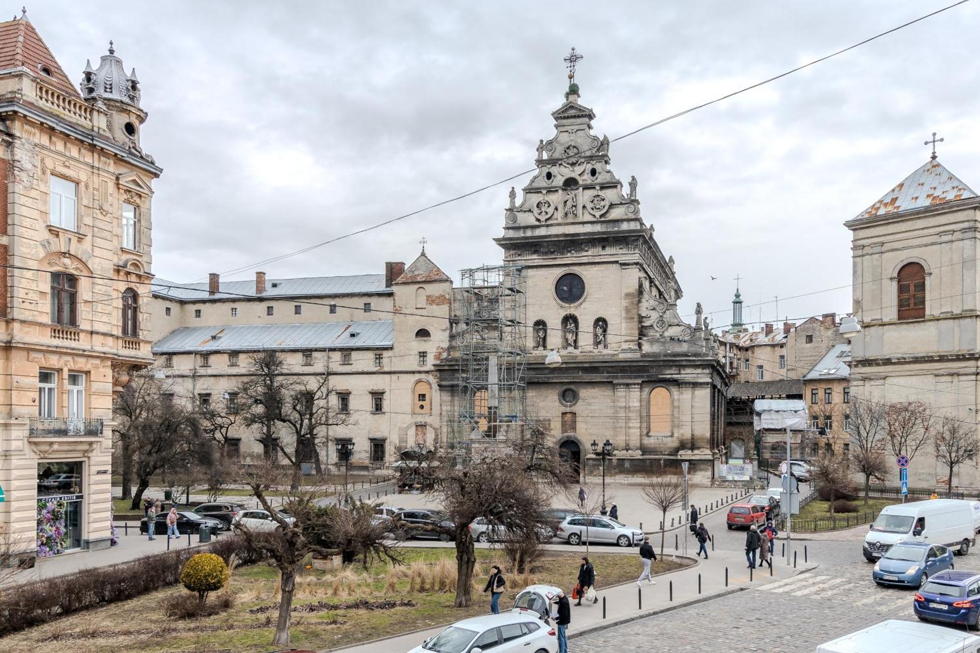 Soborniy Hostel Lviv Buitenkant foto