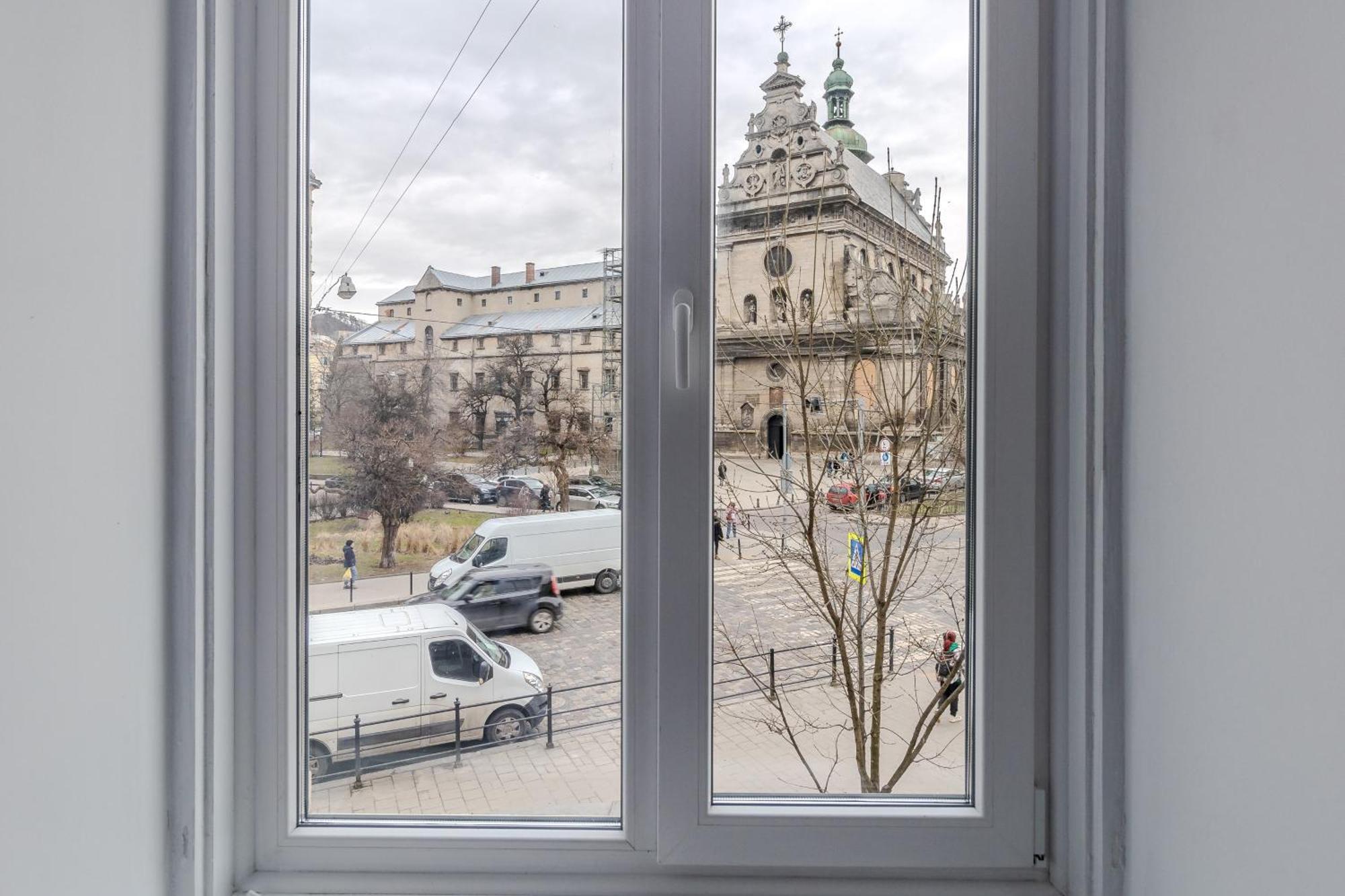 Soborniy Hostel Lviv Buitenkant foto